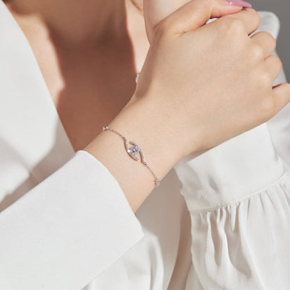 [⭐Luxery]Demo Eye Pave-Set Diamond Bracelet
