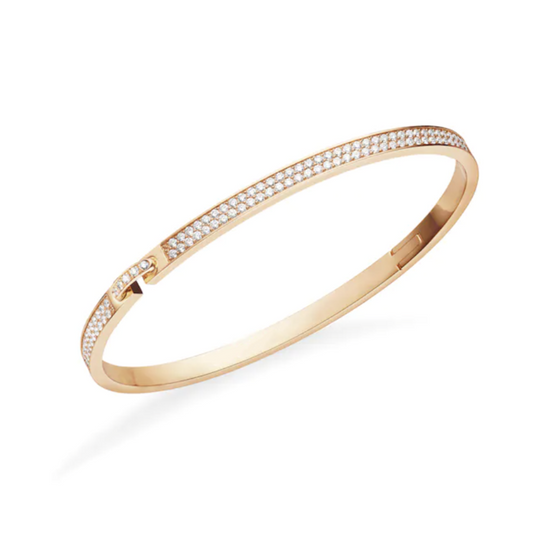 [⭐Luxery]LIENS VIDENCE DIAMOND PAVED BRACELET