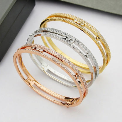 [⭐Luxery]Move Romane pavé bangle