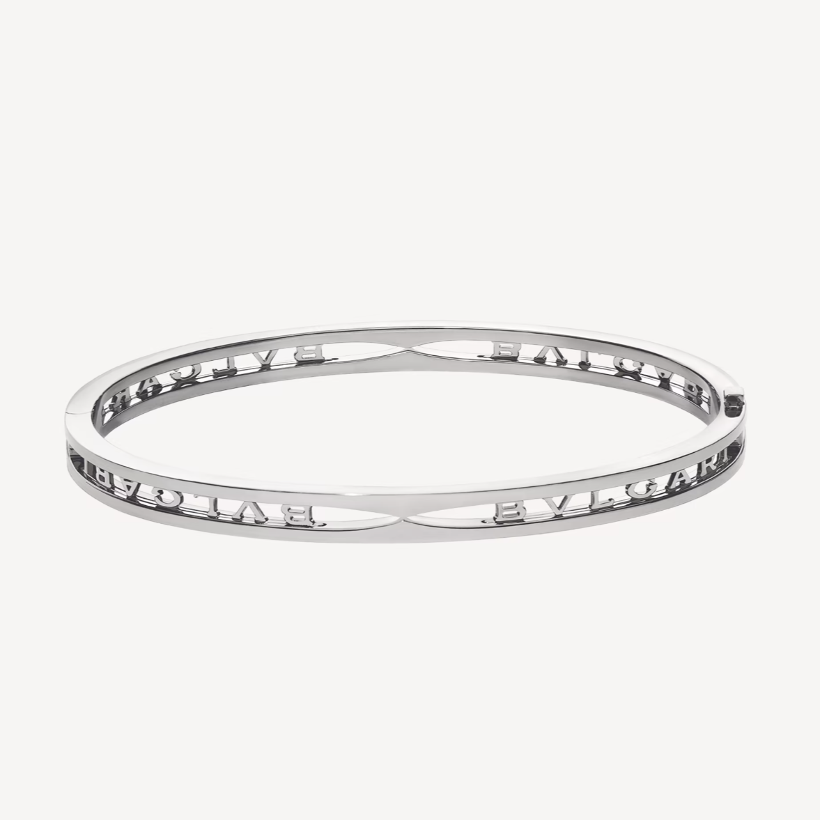 [⭐Luxery]ZERO 1 SPIRAL LOGO SILVER BRACELET
