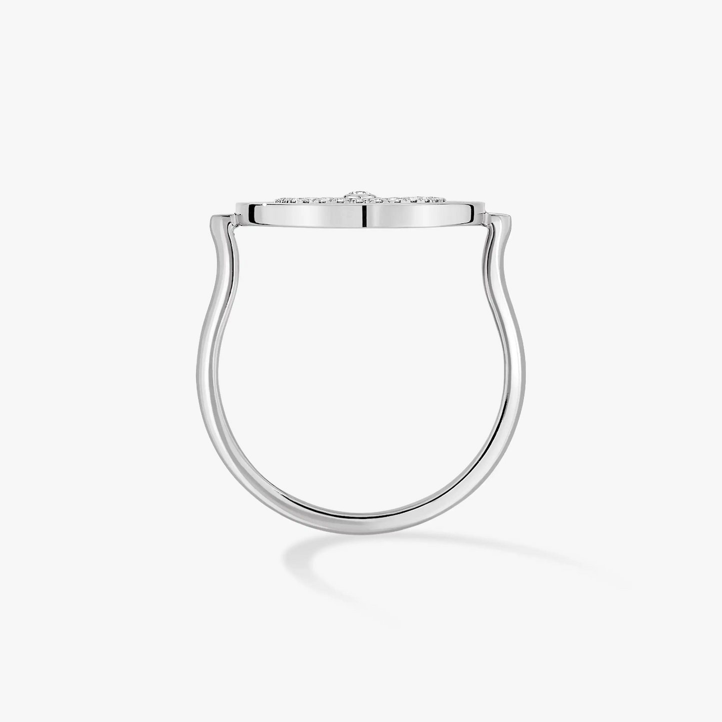 [⭐Luxery]Demo MOVE PAVED SILVER DIAMOND RING