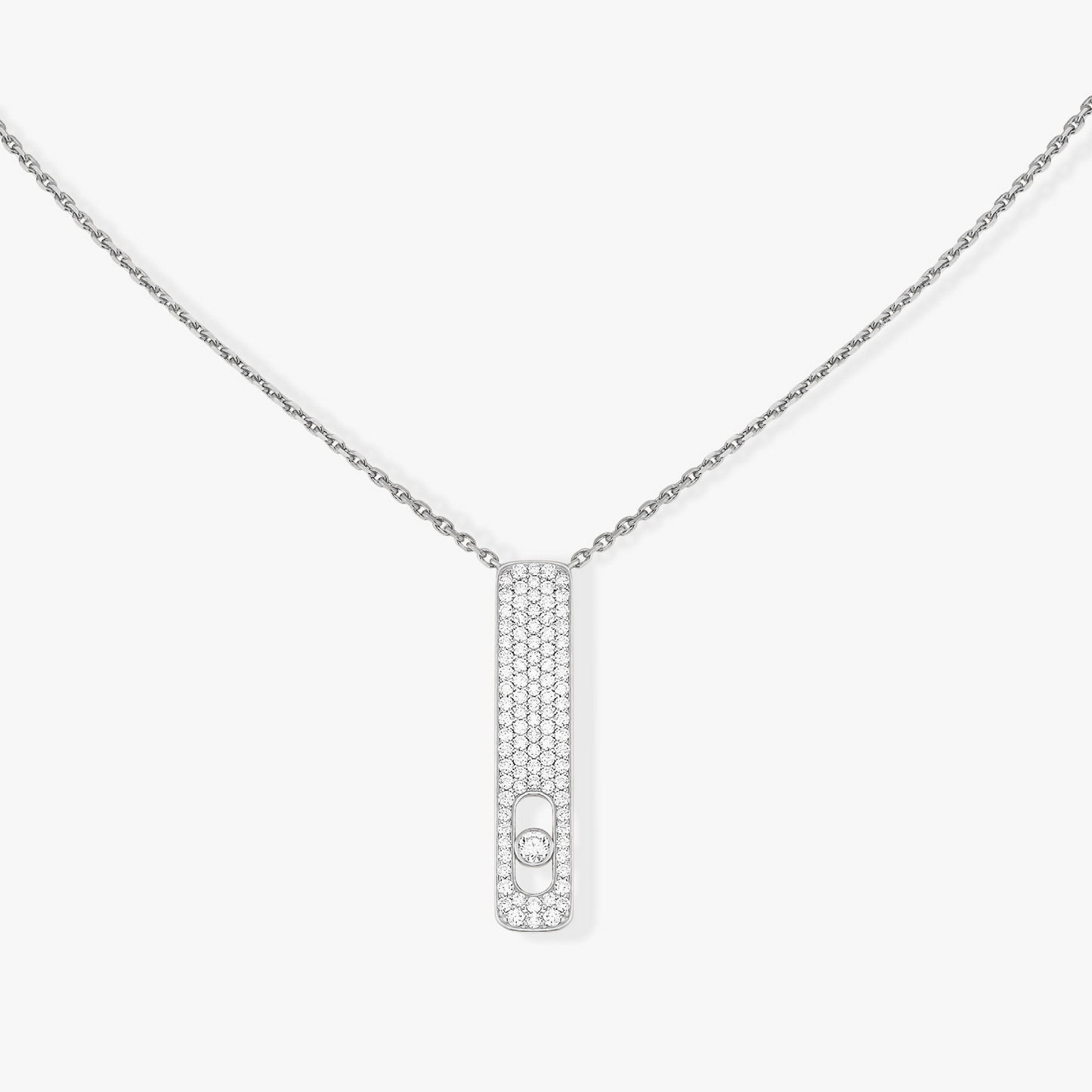 [⭐Luxery]MY FIRST DIAMOND PAVED NECKLACE