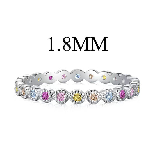 [Luxery Jewelry]Unique Scintillating Round Cut Daily Ring