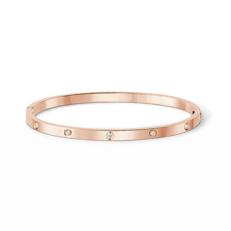 [⭐Luxery]LOVE BRACELET 3.65MM 10 DIAMONDS