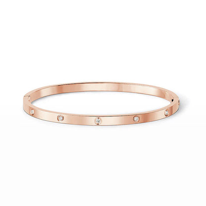 [⭐Luxery]LOVE BRACELET 3.65MM 10 DIAMONDS