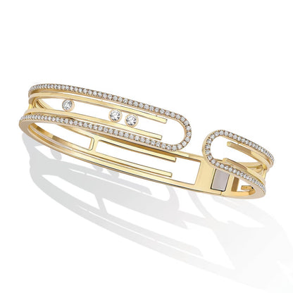 [⭐Luxery]MOVE 10TH PAVED DIAMOND BRACELET