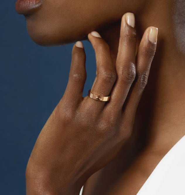 [⭐Luxery]ALLIANCE LIENS VIDENCE 4MM RING