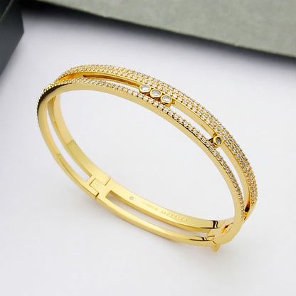 [⭐Luxery]Move Romane pavé bangle