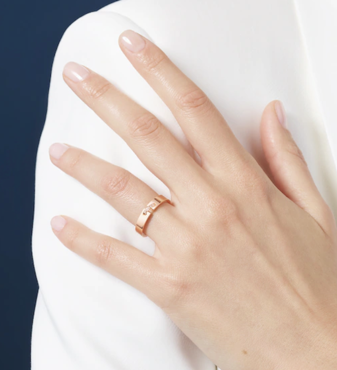 [⭐Luxery]ALLIANCE LIENS VIDENCE DIAMOND 4MM RING