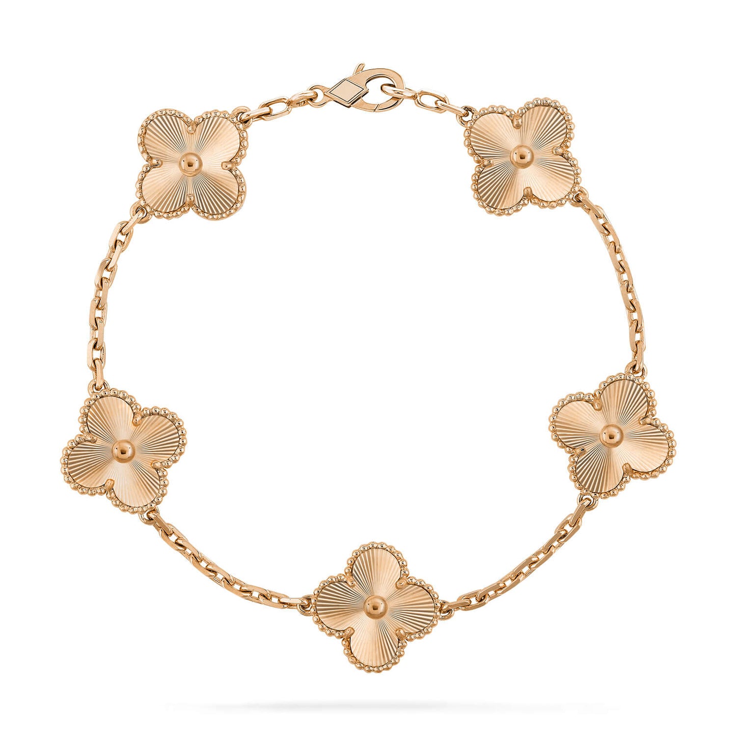 [⭐Luxery] CLOVER 5 MOTIF LASER BRACELET COLLECTION