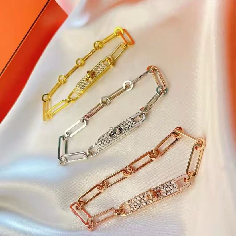 [⭐Luxery]CHAINE BRACELET SMALL MODEL DIAMOND