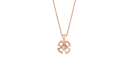 [⭐Luxery]FIOREVER NECKLACE DIAMOND CENTER