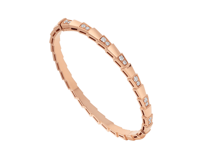 [⭐Luxery]SERPENTI BRACELET PINK GOLD DIAMOND