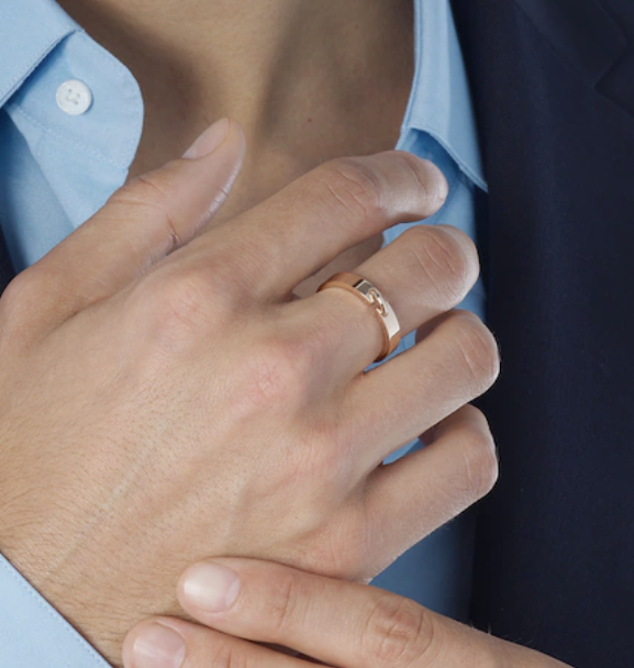 [⭐Luxery]ALLIANCE LIENS VIDENCE 4MM RING