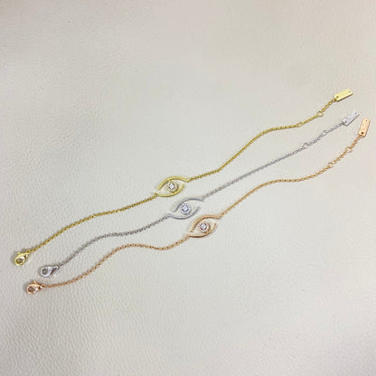 [⭐Luxery]Demo Eye Pave-Set Diamond Bracelet