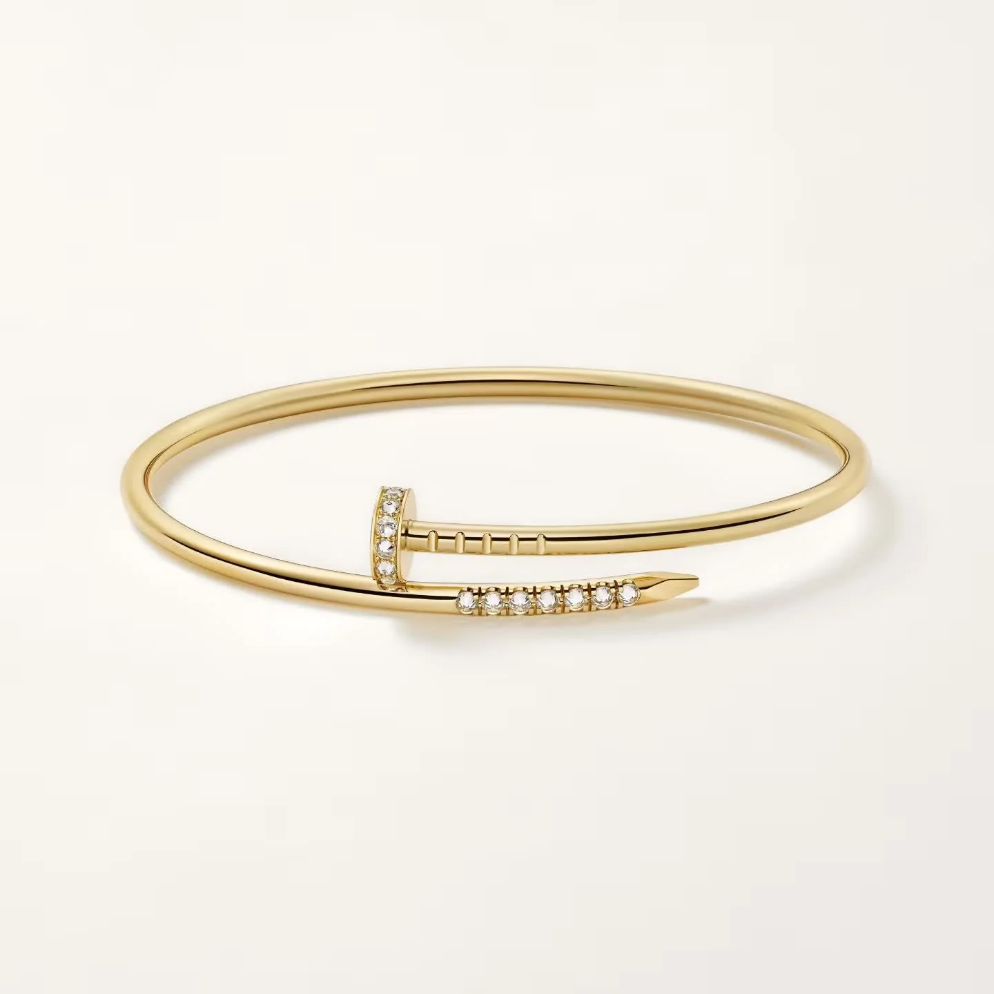 [⭐Luxery]JUSTE BRACELET 2.5MM DIAMONDS NEW