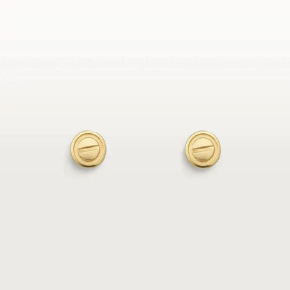 [⭐Luxery]LOVE EARRINGS GOLD 10MM