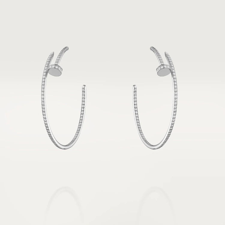 [⭐Luxery]JUSTE EARRINGS FULL DIAMONDS 1.8MM