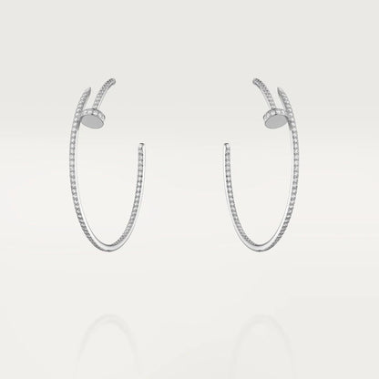 [⭐Luxery]JUSTE EARRINGS FULL DIAMONDS 1.8MM