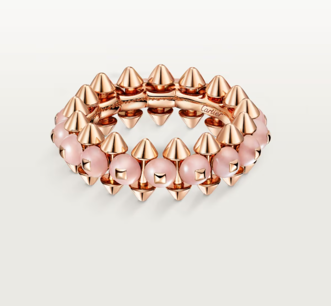 [⭐Luxery]CLASH ELEGANT ROSE GOLD RING FEATURING NATURAL AGATE