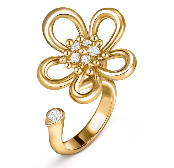 [⭐Luxery]Flowerlace Between the Finger