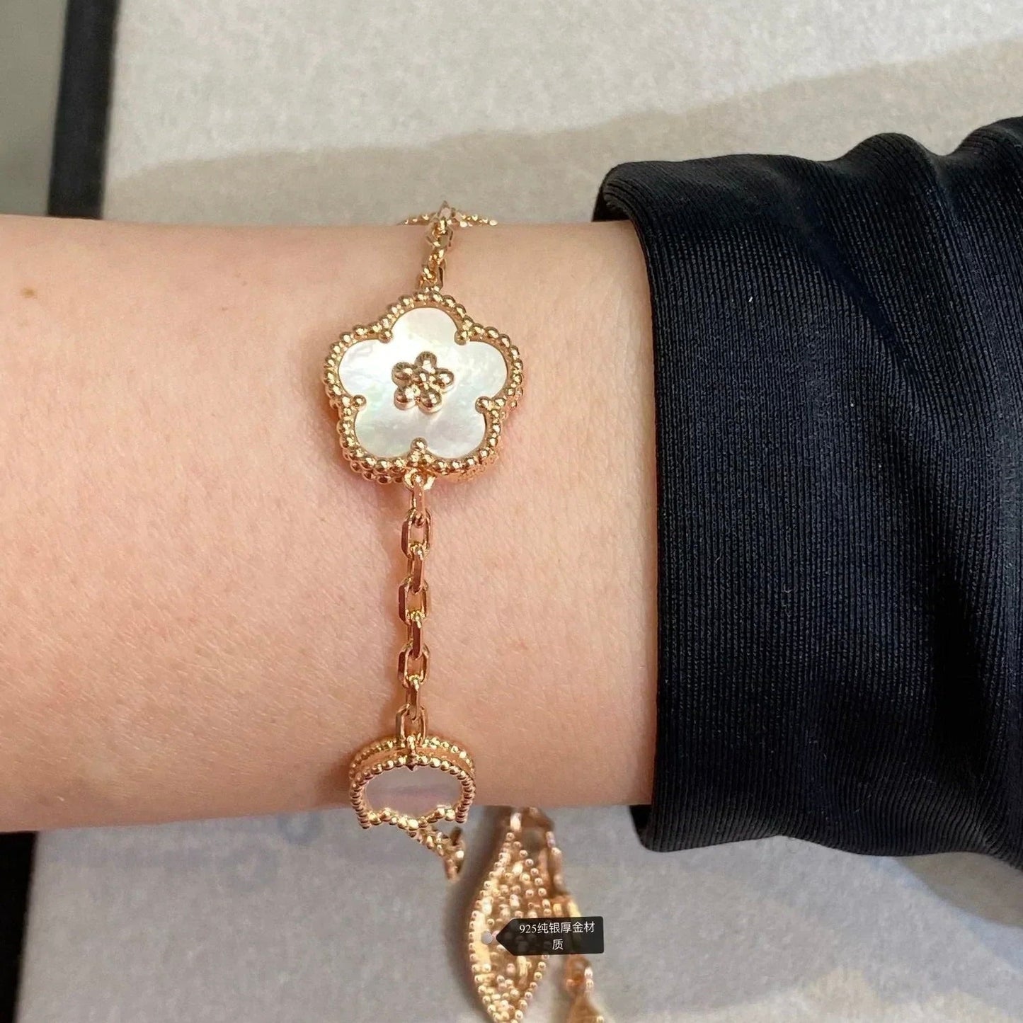 [⭐Luxery]LUCKY SPRING 5 MOTIF BRACELET