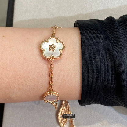 [⭐Luxery]LUCKY SPRING 5 MOTIF BRACELET