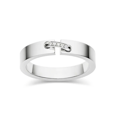 [⭐Luxery]ALLIANCE LIENS VIDENCE DIAMOND 4MM RING