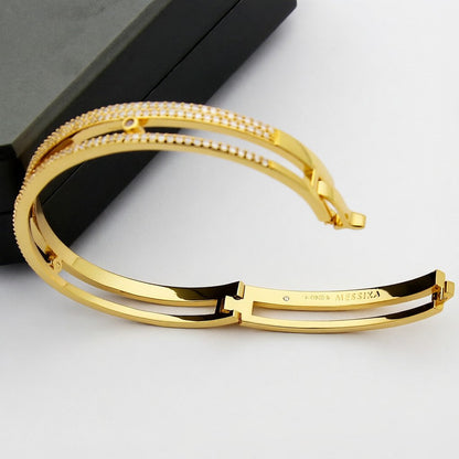 [⭐Luxery]Move Romane pavé bangle