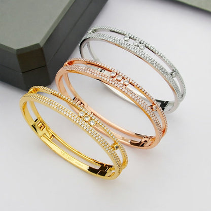[⭐Luxery]Move Romane pavé bangle