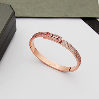 [⭐Luxery]Move Noa Full Pavé Diamond Bangle Bracelet