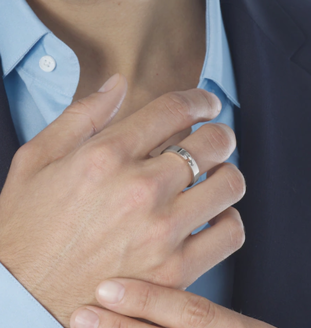 [⭐Luxery]ALLIANCE LIENS VIDENCE 4MM RING