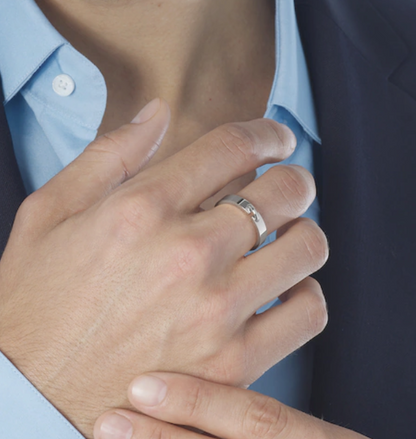 [⭐Luxery]ALLIANCE LIENS VIDENCE 4MM RING