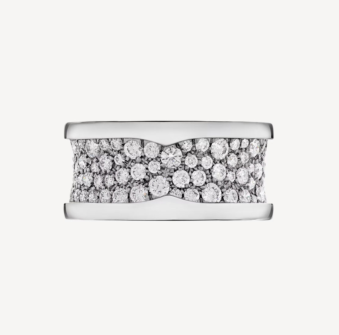[⭐Luxery]ZERO 1 WITH PAVED DIAMONDS ON THE SPIRAL RING
