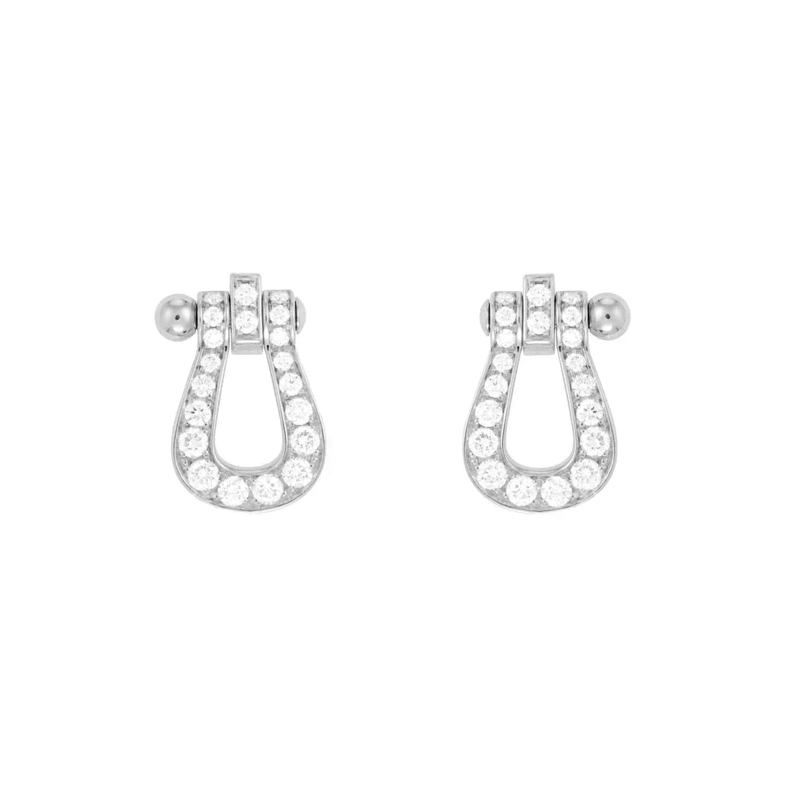 [⭐Luxery]FORCE 10 FULL DIAMOND STUD EARRINGS MINI MODEL