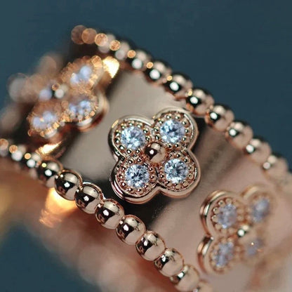 [⭐Luxery]CLOVER KALEIDOSCOPE RING 10MM