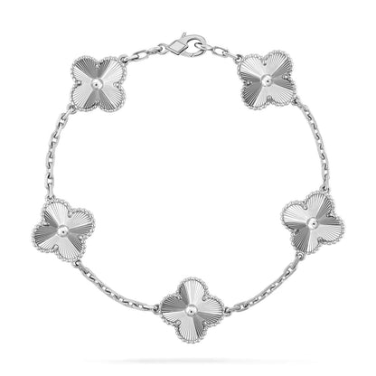 [⭐Luxery] CLOVER 5 MOTIF LASER BRACELET COLLECTION