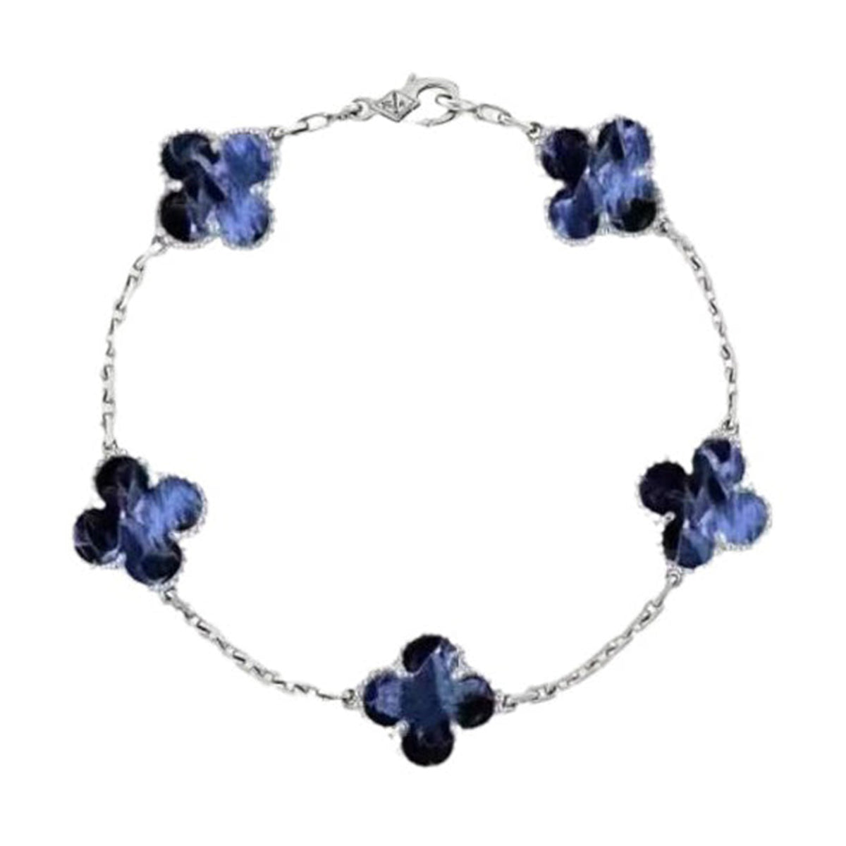 [⭐Luxery]CLOVER 5 MOTIF PIETERSITE BRACELET COLLECTION