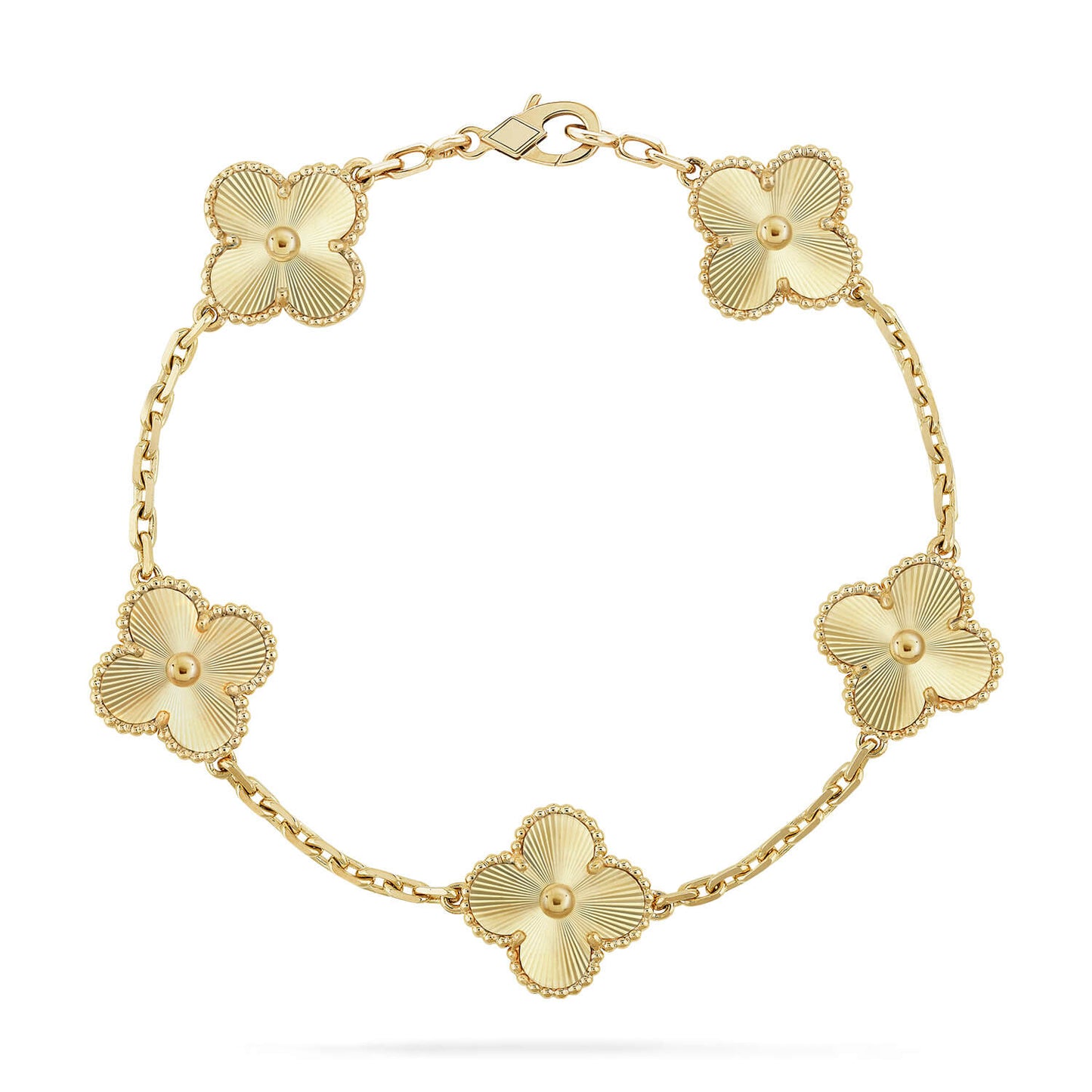 [⭐Luxery] CLOVER 5 MOTIF LASER BRACELET COLLECTION