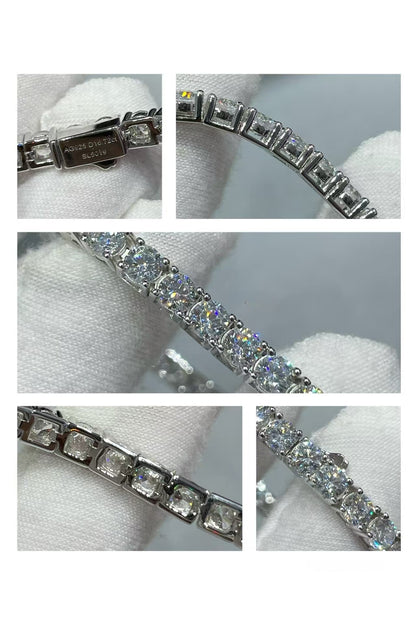 [⭐Luxery jewelrys]TENNIS BRACELET WITH FULL DIAMOND SETTING