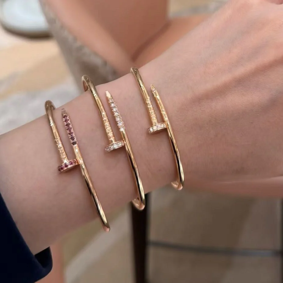 [⭐Luxery]JUSTE BRACELET 2.5MM DIAMONDS NEW