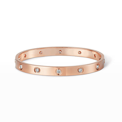 [⭐Luxery]LOVE BRACELET 6.1MM 10 DIAMONDS
