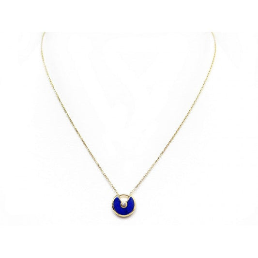 [⭐Luxery]AMULETTE ROSE GOLD AGATE NECKLACE