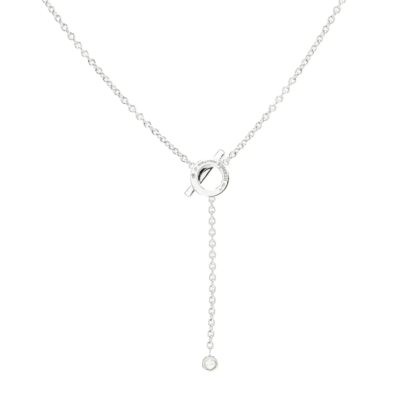 [⭐Luxery]FINESSE SILVER DIAMOND NECKLACE
