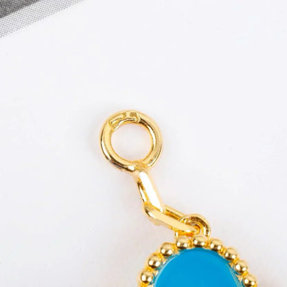 [⭐Luxery] CLOVER 5 MOTIF TURQUOISE BRACELET COLLECTION