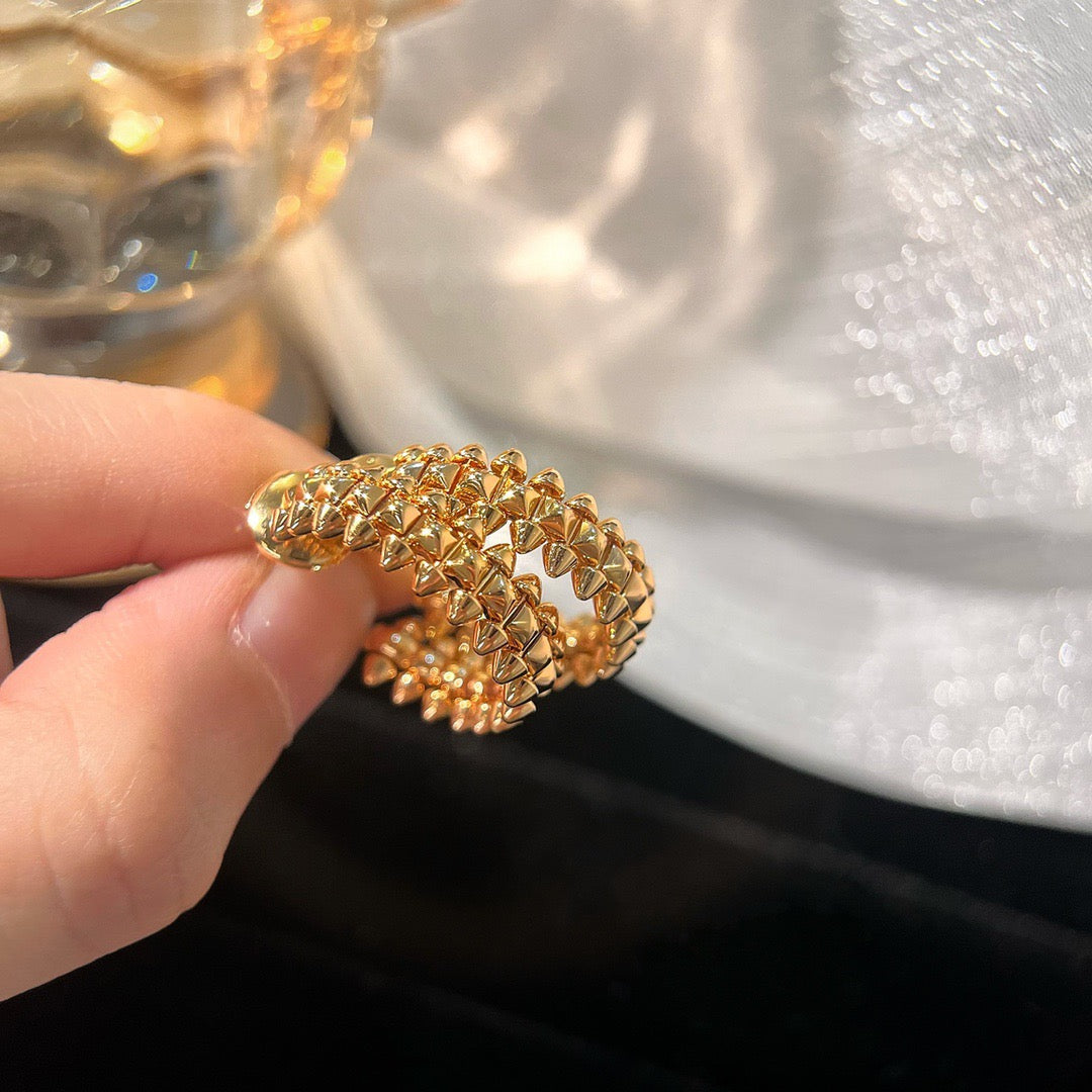 [⭐Luxery]CLASH SMALL HOOP EARRINGS