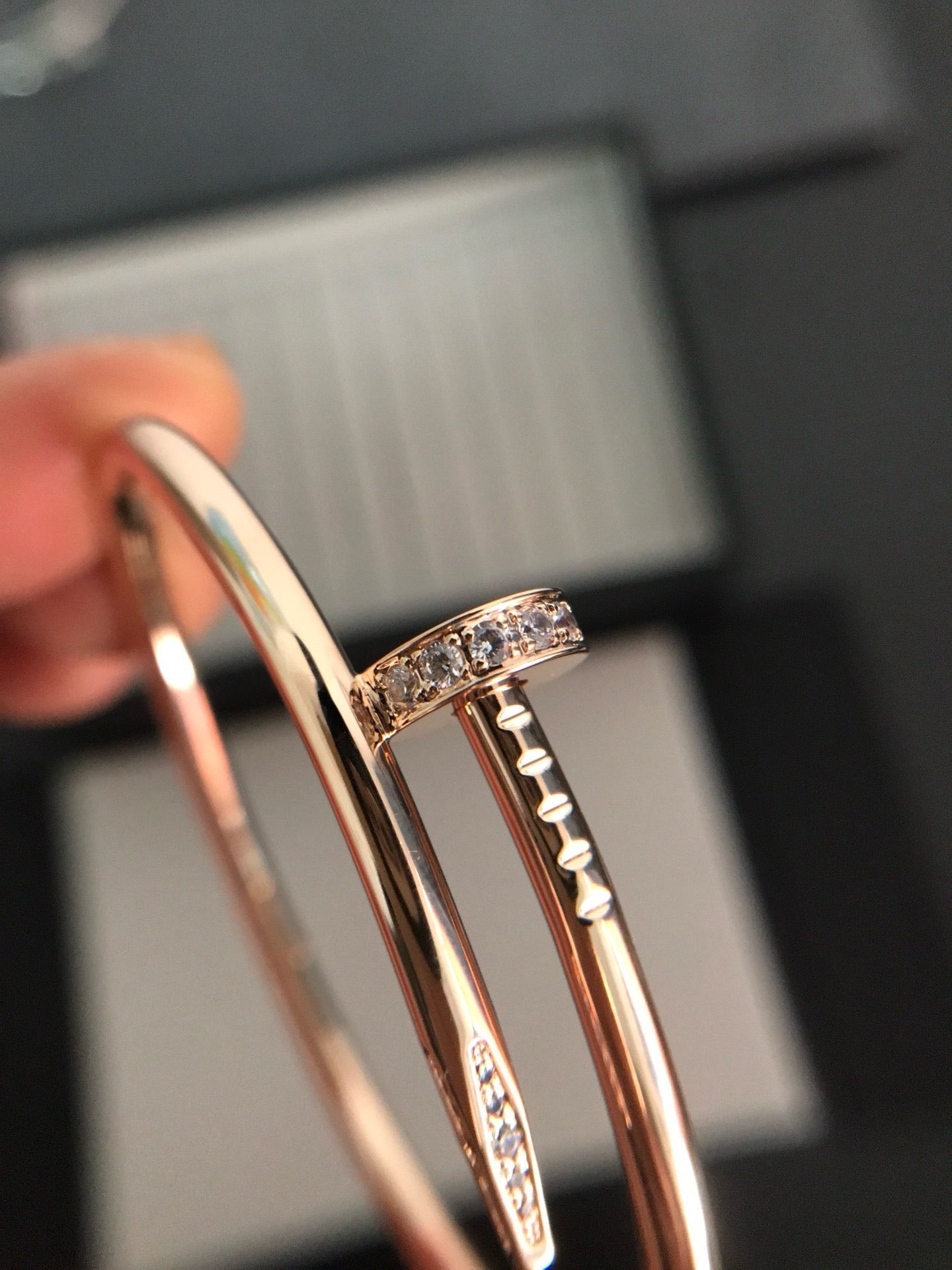 [⭐Luxery]JUSTE BRACELET 3.5MM DIAMONDS