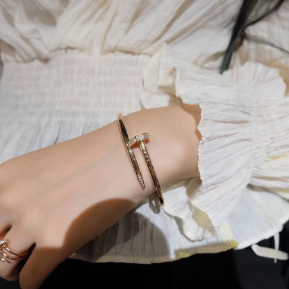 [⭐Luxery]JUSTE BRACELET 3.5MM DIAMONDS