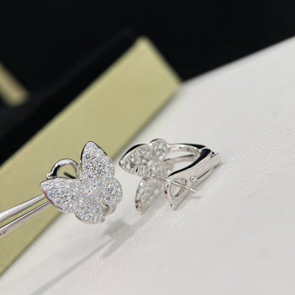 [⭐Luxery]BUTTERFLY ALL DIAMOND EARRINGS