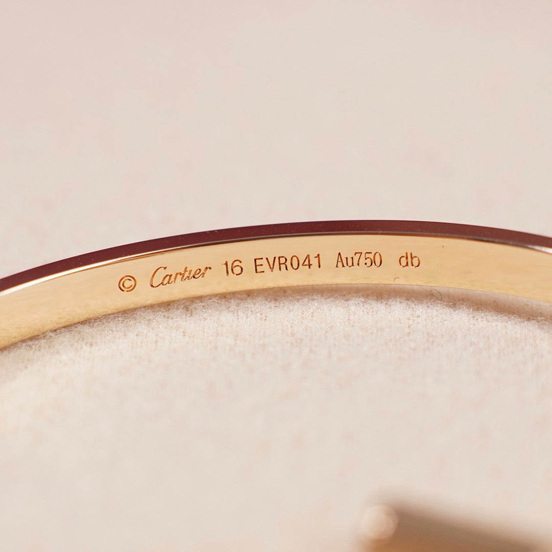 [⭐Luxery]LOVE BRACELET 3.65MM 6 DIAMONDS